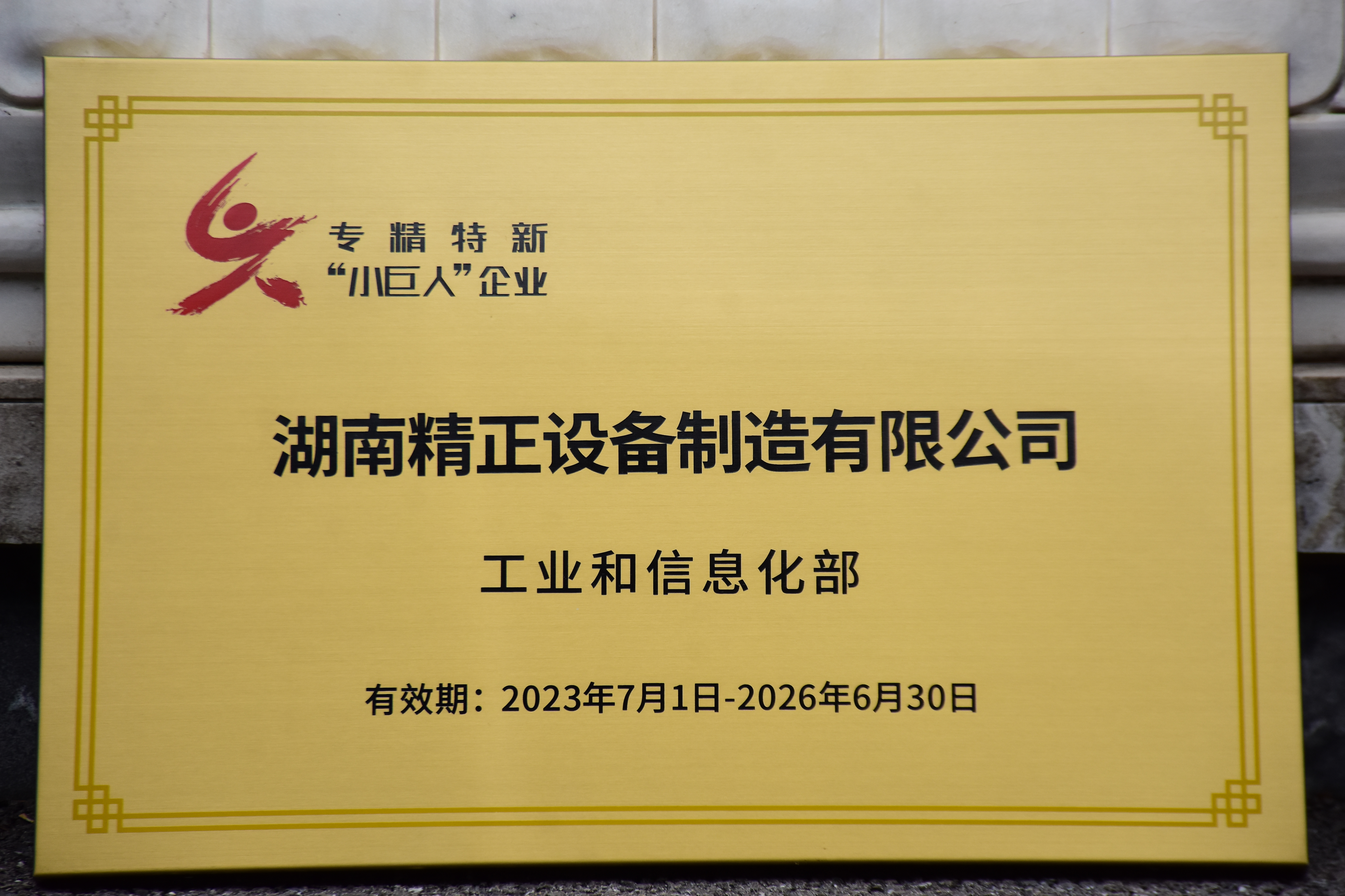 乐鱼注册-乐鱼（中国）
获得“专精特新”小巨人企业